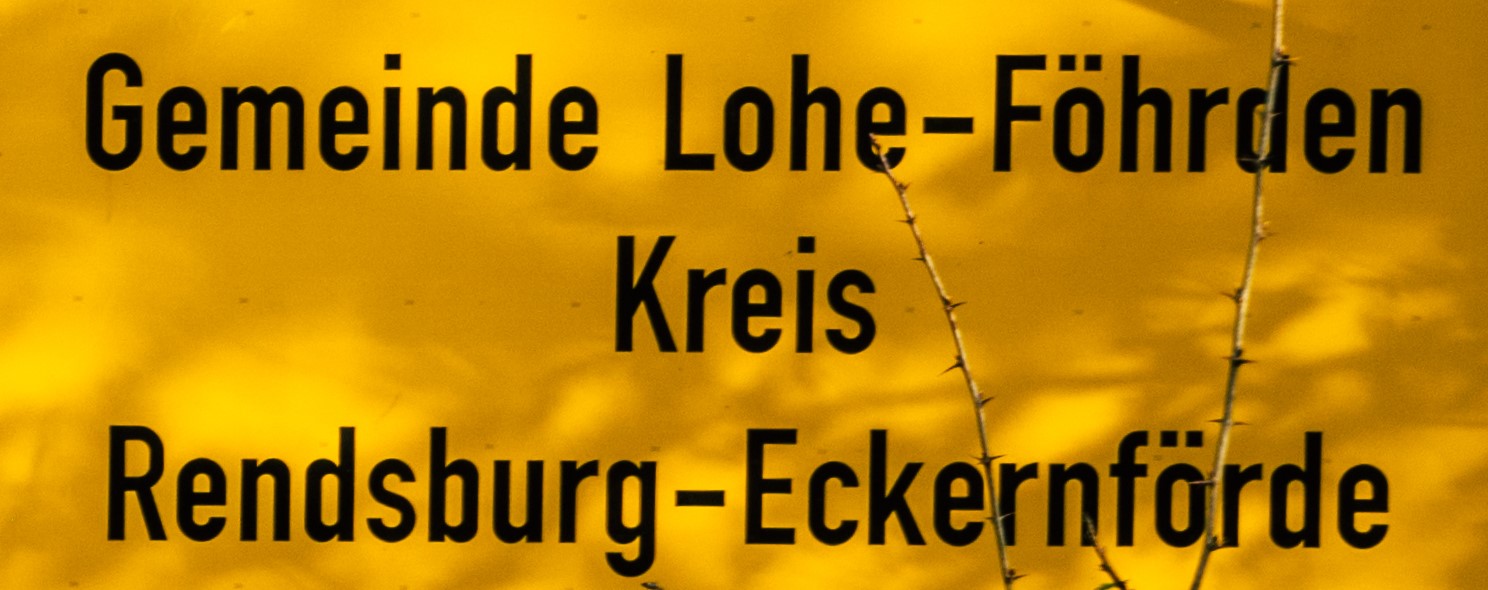 Lohe-Föhrden Ortsschild